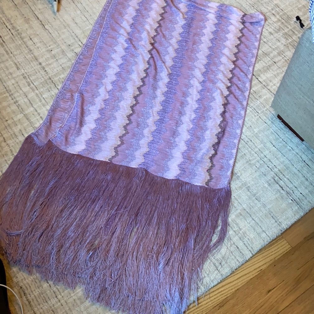 Beautiful purple Missoni Shawl